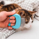 Escova 2 em 1 Para Gatos - Remove Pelos e Massagea
